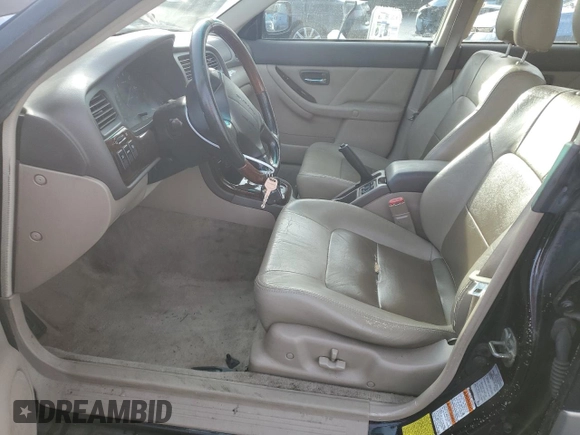 2001 Subaru Legacy Outback L.L. Bean with VIN 4S3BH806017671374, listed as a Copart auction lot 86381044 with 185,696 mi miles and Clean title. Bid and sale history available at DreamBid. Image 7.