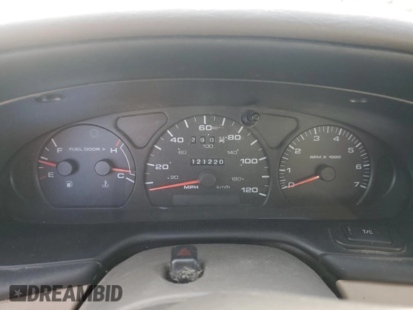 2001 Mercury Sable LS with VIN 1MEHM55S21A630725, listed as a Copart auction lot 88685815 with 121,220 mi miles and Salvage Title. Bid and sale history available at DreamBid. Image 9.