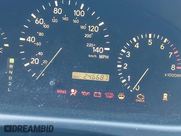 2003 Lexus RX 300 with VIN JTJGF10U030160533, listed as a IAAI auction lot 41698069 with 246,687 mi miles and . Bid and sale history available at DreamBid. Image 7.
