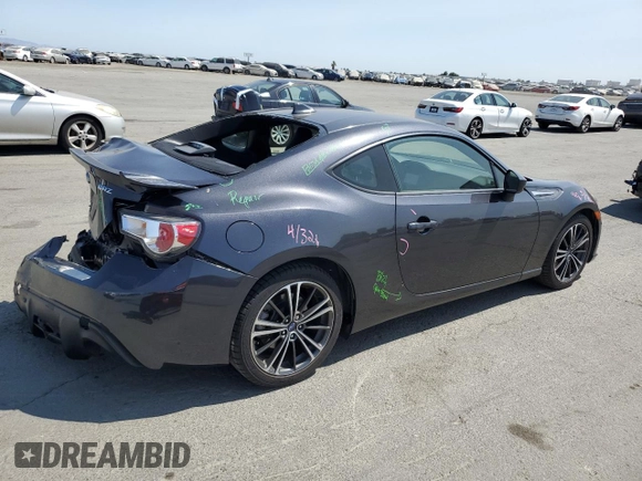 2016 Subaru BRZ Limited with VIN JF1ZCAC1XG9601646, listed as a Copart auction lot 61813395 with 60,793 mi miles and Salvage title. Bid and sale history available at DreamBid. Image 3.