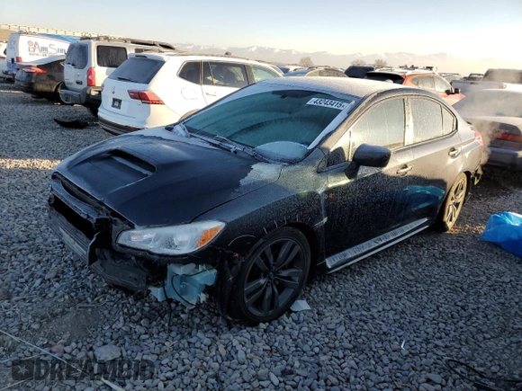 2017 Subaru WRX Premium with VIN JF1VA1E65H9838284, listed as a Copart auction lot 43243415 with 103,822 mi miles and Salvage Title. Bid and sale history available at carsss.com. Image 1.