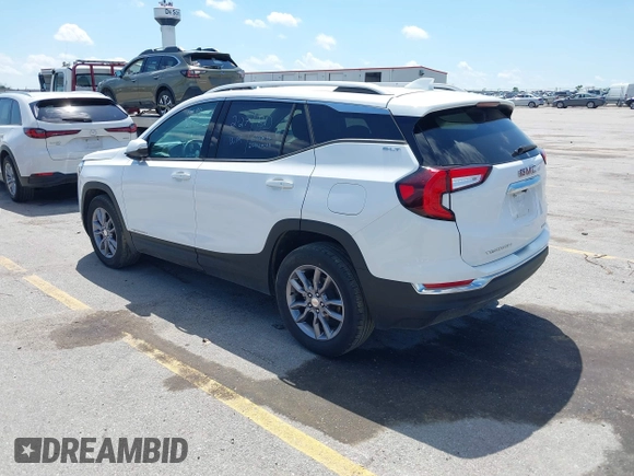 2024 GMC Terrain SLT with VIN 3GKALVEG0RL149351, listed as a IAAI auction lot 42595107 with 39,391 mi miles and . Bid and sale history available at DreamBid. Image 3.