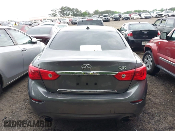 2017 Infiniti Q50 Premium with VIN JN1EV7AP0HM735371, listed as a IAAI auction lot 42101630 with 165,334 mi miles and . Bid and sale history available at carsss.com. Image 16.