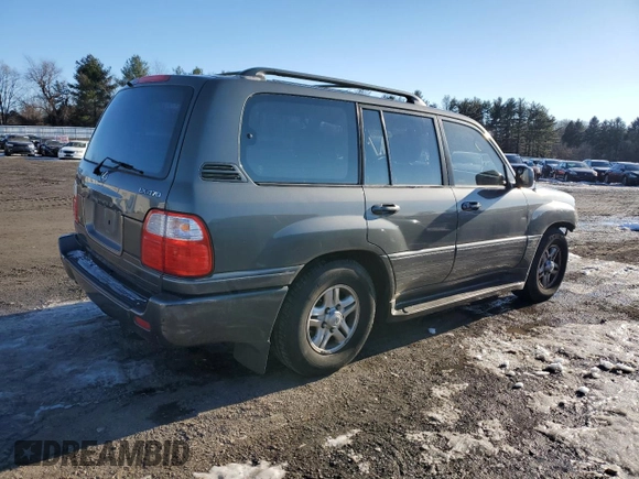 2000 Lexus LX 470 z VIN JT6HT00W1Y0084900, wystawiony jako Copart lot #41480235 z przebiegiem 213 577 mil mil oraz Szkoda całkowita • Salvage title. Historia ofert i sprzedaży dostępna na DreamBid. Obrazek 3.