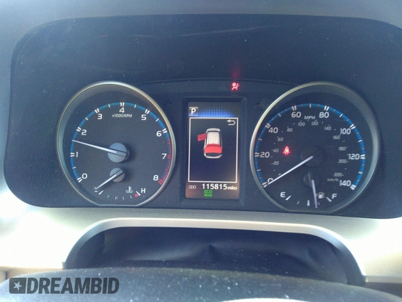 2018 Toyota RAV4 XLE with VIN JTMRFREV9JJ742276, listed as a IAAI auction lot 41855530 with 115,815 mi miles. Bid and sale history available at carsss.com. Image 7.