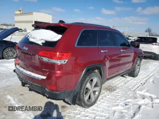 2014 Jeep Grand Cherokee Limited with VIN 1C4RJFBG1EC140971, listed as a Copart auction lot 45890845 with 164,862 mi miles and Salvage Title. Bid and sale history available at carsss.com. Image 3.