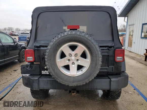 2007 Jeep Wrangler Unlimited Rubicon with VIN 1J8GA69147L113994, listed as a Copart auction lot 86544434 with 100,251 mi miles and Salvage title. Bid and sale history available at DreamBid. Image 6.