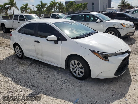 2022 Toyota Corolla LE with VIN 5YFEPMAE7NP364870, listed as a Copart auction lot 52452435 with 159,546 mi miles and Salvage Title. Bid and sale history available at carsss.com. Image 4.