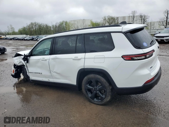 2023 Jeep Grand Cherokee Laredo with VIN 1C4RJKAG1P8825536, listed as a Copart auction lot 55740935 with 35,600 mi miles and Salvage title. Bid and sale history available at DreamBid. Image 2.