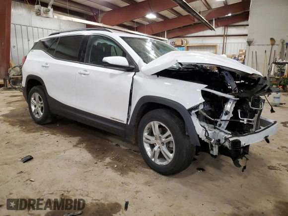 2020 GMC Terrain SLE with VIN 3GKALTEV4LL180614, listed as a Copart auction lot 57413064 with 65,187 mi miles and Non Repairable. Bid and sale history available at carsss.com. Image 4.