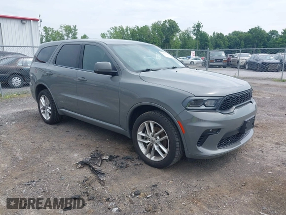2022 Dodge Durango GT Plus with VIN 1C4RDJDG7NC220637, listed as a IAAI auction lot 42615840 with 59,515 mi miles and . Bid and sale history available at DreamBid. Image 1.
