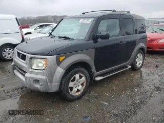 2003 Honda Element EX with VIN 5J6YH285X3L017263, listed as a Copart auction lot 52001205 with 195,838 mi miles and Clean Title. Bid and sale history available at DreamBid. Image 1.