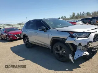 2021 Toyota RAV4 Hybrid XSE with VIN 2T3E6RFV4MW024394, listed as a Copart auction lot 50681165 with 41,349 mi miles and Salvage Title. Bid and sale history available at carsss.com. Image 11.