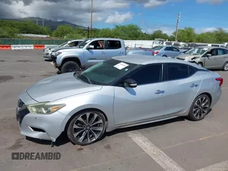 2016 Nissan Maxima SV with VIN 1N4AA6AP5GC395274, listed as a IAAI auction lot 41616698 with 102,736 mi miles and . Bid and sale history available at DreamBid. Image 6.