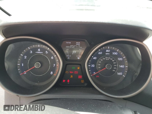 2013 Hyundai Elantra Limited с VIN 5NPDH4AEXDH184304, выставлен на аукционе Copart как лот 59738825 с пробегом 202 717 миль миль и Списание • Salvage title. История ставок и продаж доступна на DreamBid. Изображение 9.