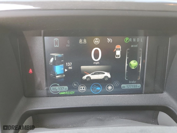 2013 Chevrolet Volt with VIN 1G1RB6E49DU141950, listed as a Copart auction lot 50641385 with 127,159 mi miles and Salvage Title. Bid and sale history available at carsss.com. Image 9.