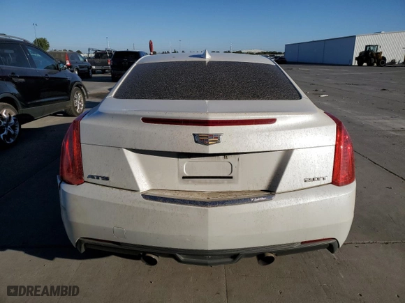 2015 Cadillac ATS Coupe Standard RWD with VIN 1G6AA1RX8F0123550, listed as a Copart auction lot 76171074 with 120,539 mi miles and Salvage Title. Bid and sale history available at carsss.com. Image 6.