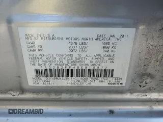 2011 Mitsubishi Galant FE with VIN 4A32B2FF4BE019972, listed as a Copart auction lot 50345915 with 114,636 mi miles and Salvage Title. Bid and sale history available at carsss.com. Image 12.