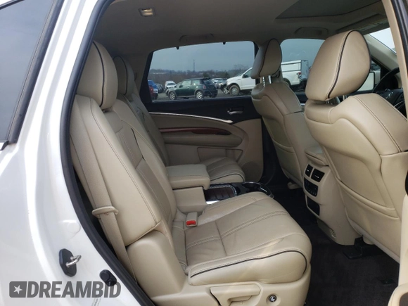 2017 Acura MDX w/Advance Pkg with VIN 5FRYD4H88HB036409, listed as a Copart auction lot 69837222 with 71,306 mi miles. Bid and sale history available at carsss.com. Image 11.