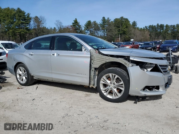 2015 Chevrolet Impala LT with VIN 2G1115SL1F9168033, listed as a Copart auction lot 50881355 with 213,302 mi miles and Salvage Title. Bid and sale history available at DreamBid. Image 4.