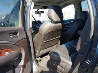 2014 Acura MDX with VIN 5FRYD4H20EB010314, listed as a IAAI auction lot 41454491 with 129,368 mi miles. Bid and sale history available at carsss.com. Image 8.