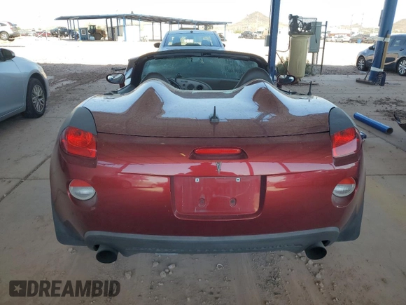 2009 Pontiac Solstice GXP z VIN 1G2MT35X59Y105815, wystawiony jako Copart lot #74302574 z przebiegiem Nie podano mil oraz Szkoda całkowita • Salvage title. Historia ofert i sprzedaży dostępna na DreamBid. Obrazek 6.