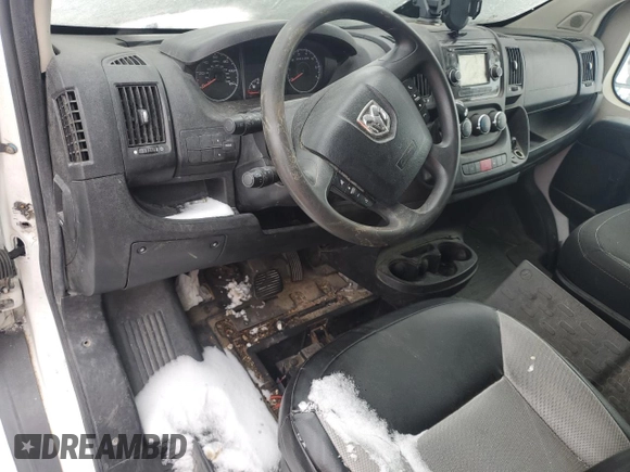 2014 Ram ProMaster Cargo with VIN 3C6TRVCG7EE103169, listed as a Copart auction lot 45550185 with Not Provided miles and Clean Title. Bid and sale history available at carsss.com. Image 8.