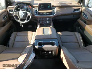 2022 Chevrolet Tahoe High Country with VIN 1GNSKTKL0NR285739, listed as a Copart auction lot 42721395 with 48,036 mi miles and Salvage Title. Bid and sale history available at carsss.com. Image 8.