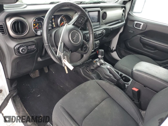 2020 Jeep Wrangler Unlimited Willys with VIN 1C4HJXDN3LW226422, listed as a Copart auction lot 52648335 with 103,097 mi miles and Salvage title. Bid and sale history available at DreamBid. Image 8.