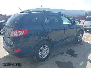 2011 Hyundai Santa Fe GLS with VIN 5XYZGDAB9BG076212, listed as a IAAI auction lot 41784196 with 123,256 mi miles. Bid and sale history available at carsss.com. Image 4.