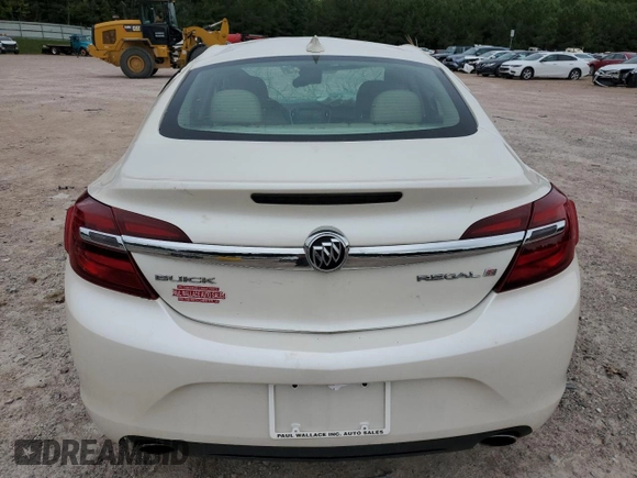 2015 Buick Regal with VIN 2G4GK5EXXF9144595, listed as a Copart auction lot 58070525 with 126,663 mi miles and Salvage title. Bid and sale history available at DreamBid. Image 6.