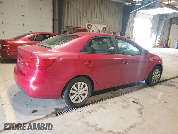 2013 Kia Forte EX with VIN KNAFU4A28D5654515, listed as a Copart auction lot 55874265 with 111,412 mi miles and Clean Title. Bid and sale history available at carsss.com. Image 3.