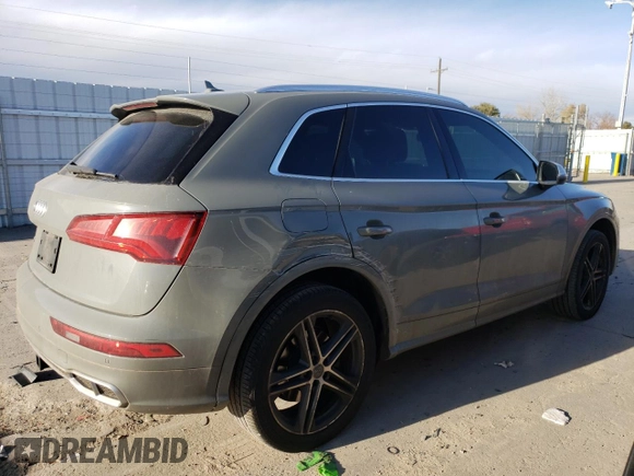 2019 Audi SQ5 Premium Plus with VIN WA1B4AFY7K2112005, listed as a Copart auction lot 78098544 with 84,883 mi miles and Salvage Title. Bid and sale history available at DreamBid. Image 3.