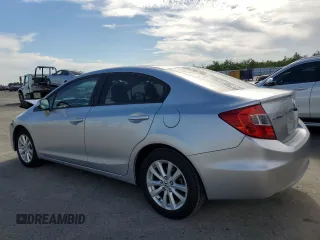 2012 Honda Civic EX with VIN 19XFB2F8XCE322475, listed as a Copart auction lot 52812535 with 226,146 mi miles and Salvage Title. Bid and sale history available at DreamBid. Image 2.