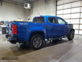 2021 Chevrolet Colorado 4WD Work Truck with VIN 1GCGTBENXM1127750, listed as a Copart auction lot 48017365 with 24,326 mi miles and Salvage Title. Bid and sale history available at carsss.com. Image 3.