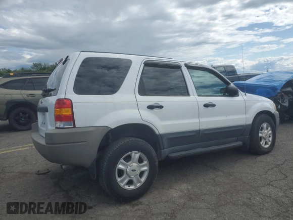 2003 Ford Escape XLT Popular 2 with VIN 1FMYU93133KD76423, listed as a Copart auction lot 57780455 with 98,779 mi miles and Salvage title. Bid and sale history available at DreamBid. Image 3.
