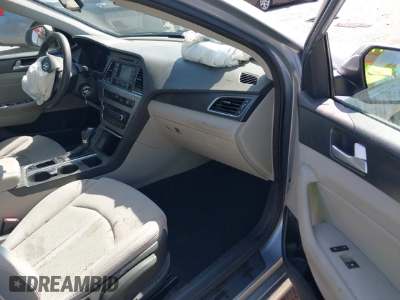 2015 Hyundai Sonata Sport with VIN 5NPE34AF5FH216123, listed as a IAAI auction lot 42271866 with 85,346 mi miles and . Bid and sale history available at DreamBid. Image 5.