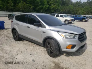 2017 Ford Escape S with VIN 1FMCU0F74HUE01752, listed as a Copart auction lot 57071705 with 97,675 mi miles and Salvage title. Bid and sale history available at DreamBid. Image 4.