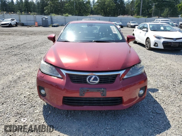 2011 Lexus CT 200h z VIN JTHKD5BH2B2032936, wystawiony jako Copart lot #59354025 z przebiegiem 194 072 mil mil oraz Szkoda całkowita • Salvage title. Historia ofert i sprzedaży dostępna na DreamBid. Obrazek 5.