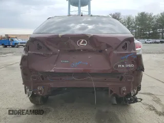 2015 Lexus RX 350 with VIN 2T2BK1BA1FC295585, listed as a Copart auction lot 52900495 with 78,037 mi miles and Salvage Title. Bid and sale history available at DreamBid. Image 6.