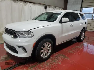 2022 Dodge Durango SXT with VIN 1C4RDJAGXNC226744, listed as a Copart auction lot 76301094 with 46,784 mi miles and Clean Title. Bid and sale history available at DreamBid. Image 1.