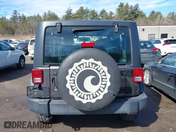 2017 Jeep Wrangler Sport with VIN 1C4AJWAG4HL722176, listed as a IAAI auction lot 41699752 with 72,491 mi miles and . Bid and sale history available at DreamBid. Image 17.