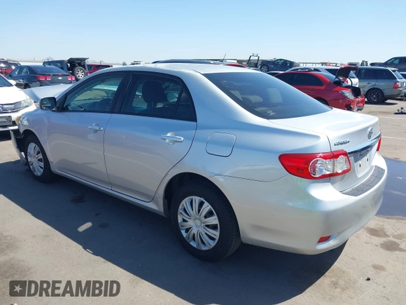 2011 Toyota Corolla L with VIN JTDBU4EE0B9151332, listed as a IAAI auction lot 41970433 with 113,157 mi miles. Bid and sale history available at carsss.com. Image 3.