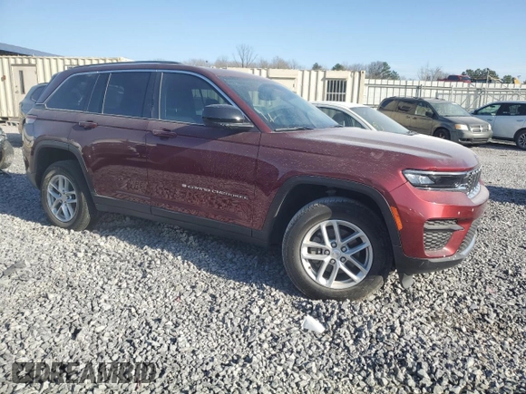 2023 Jeep Grand Cherokee Laredo with VIN 1C4RJGAG0PC534276, listed as a Copart auction lot 48182115 with 18,657 mi miles and Salvage title. Bid and sale history available at DreamBid. Image 4.