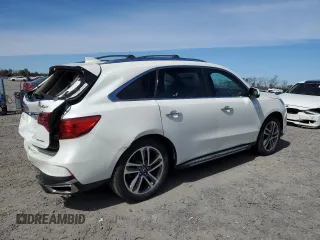 2018 Acura MDX Advance with VIN 5J8YD4H89JL023934, listed as a Copart auction lot 48210145 with 86,186 mi miles and Salvage Title. Bid and sale history available at carsss.com. Image 3.