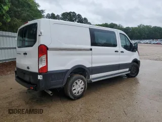2023 Ford Transit Cargo with VIN 1FTBR1Y84PKB68141, listed as a Copart auction lot 55844785 with 14,272 mi miles and Clean Title. Bid and sale history available at DreamBid. Image 3.