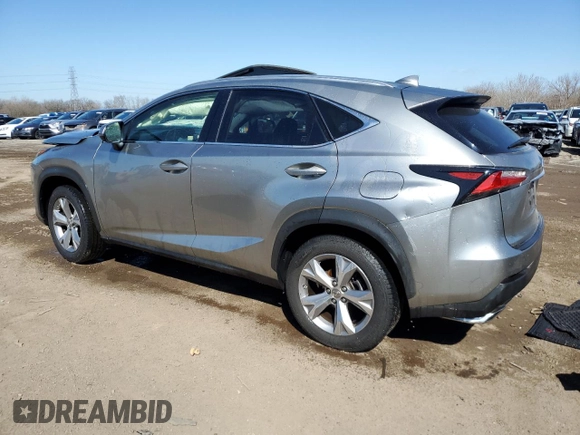 2017 Lexus NX 200t z VIN JTJBARBZ0H2128256, wystawiony jako Copart lot #52351235 z przebiegiem 98 086 mil mil oraz Szkoda całkowita • Salvage title. Historia ofert i sprzedaży dostępna na DreamBid. Obrazek 2.