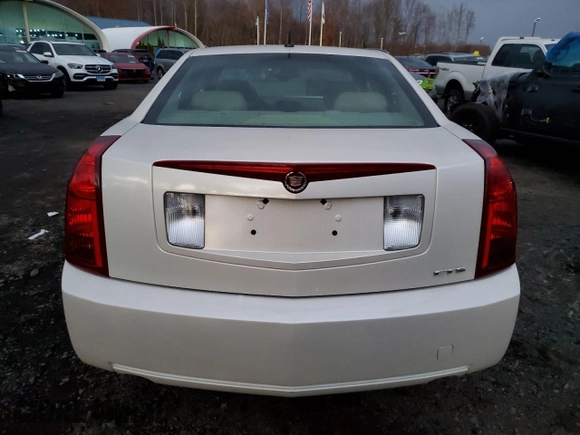 2007 Cadillac CTS with VIN 1G6DP577970100947, listed as a Copart auction lot 83350024 with 127,933 mi miles and Salvage Title. Bid and sale history available at carsss.com. Image 6.
