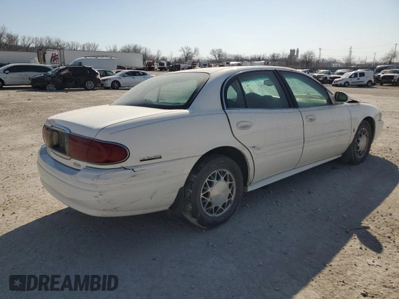 2001 Buick LeSabre Custom with VIN 1G4HP54K71U171146, listed as a Copart auction lot 47263995 with Not Provided miles and Salvage Title. Bid and sale history available at carsss.com. Image 3.