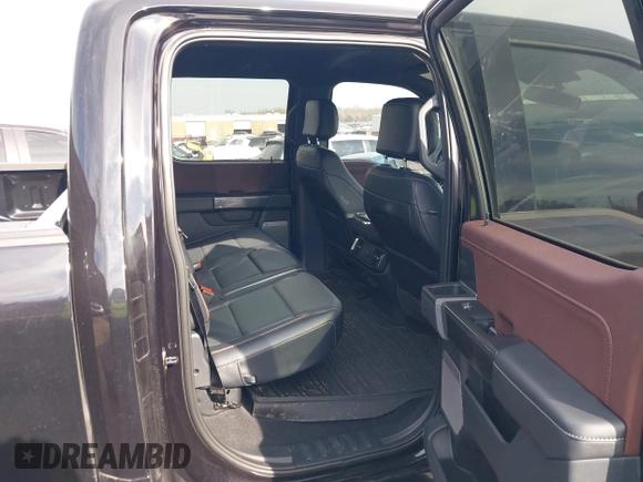 2023 Ford F-150 XL with VIN 1FTFW1E88PKE81241, listed as a IAAI auction lot 41235511 with 14,896 mi miles. Bid and sale history available at carsss.com. Image 8.
